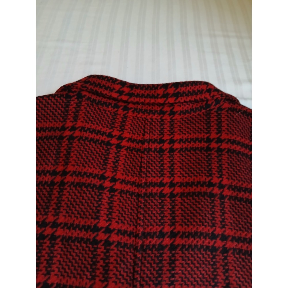 Talbots Blazer 18 Wool Blend Herringbone Plaid Office Preppy Work Career Capsule - Picture 12 of 15